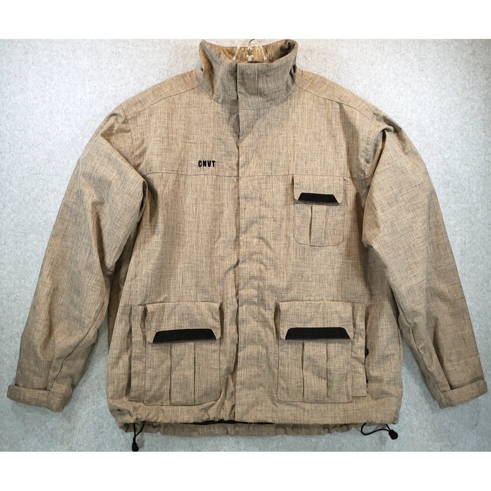 Columbia Convert CNVT Waterproof Winter Ski Snowboard Jacket Mens Brown Sz XL